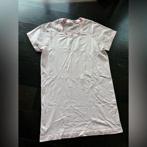 lululemon athletica Tops - Lululemon Swiftly Tech Short Sleeve Shirt- Strawberry Milkshake (light pink, 8)